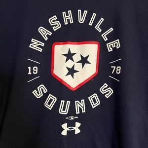 Men’s Under Armour Nashville Sounds Tee shirt.
